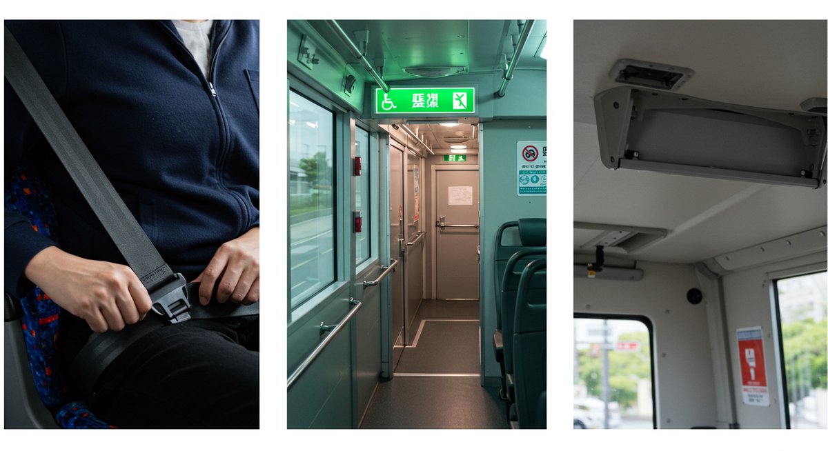 高速バス 安全な席