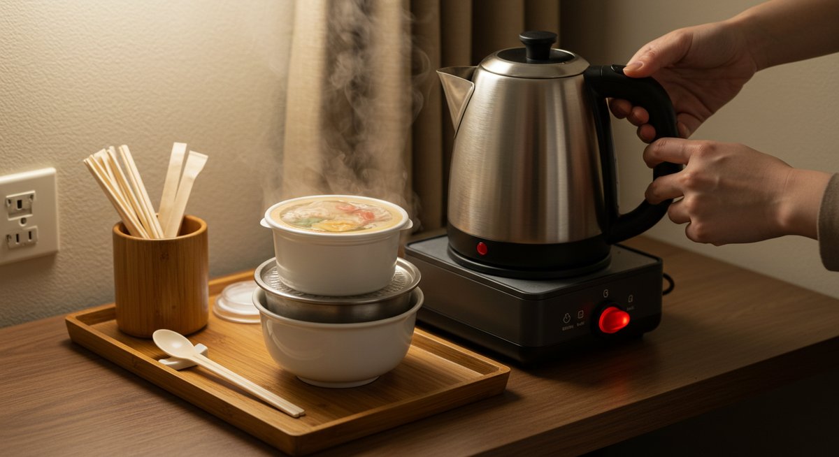 電子レンジがない 温め方 ホテル