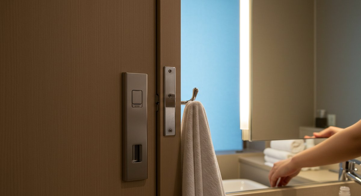 ホテル タオル交換 廊下