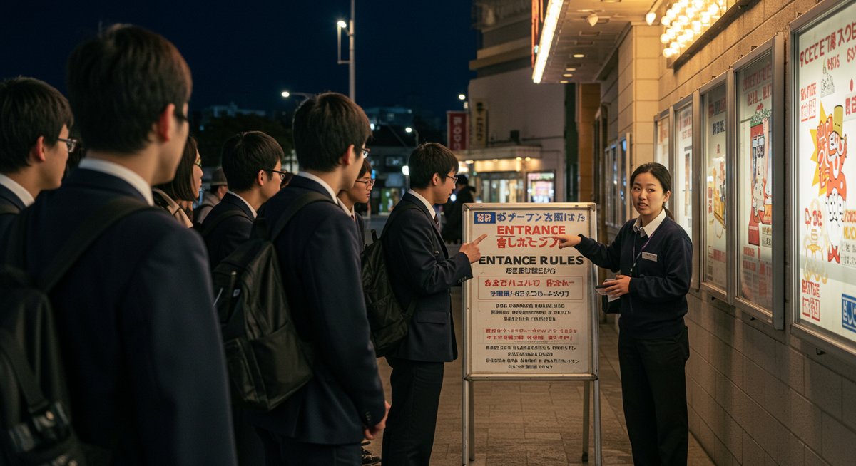 レイトショー 高校生 バレる