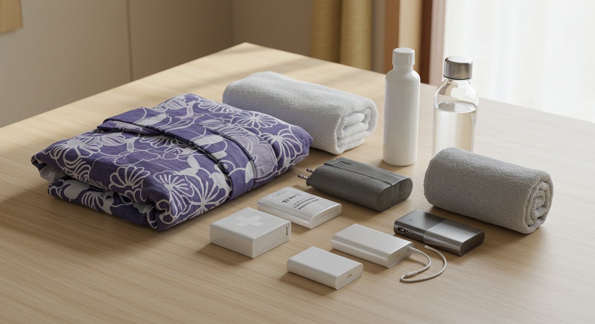 温泉旅行 持っていけばよかった