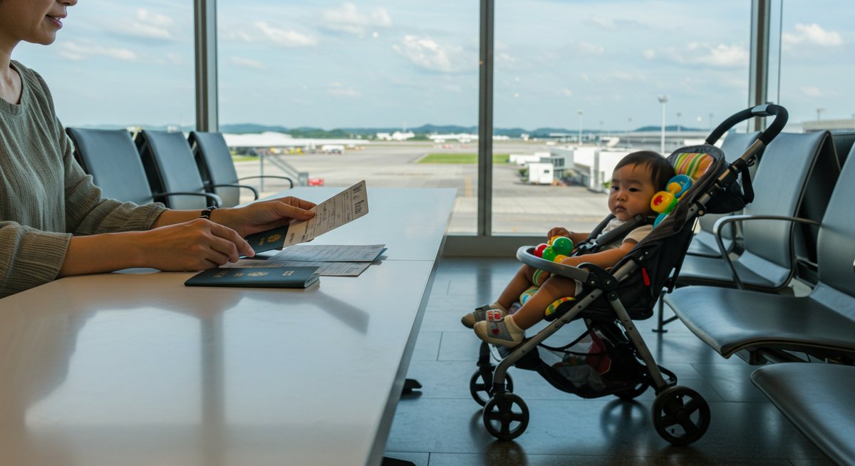 飛行機 3歳 ばれた