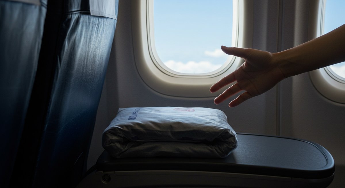飛行機 ブランケット 持ち帰り