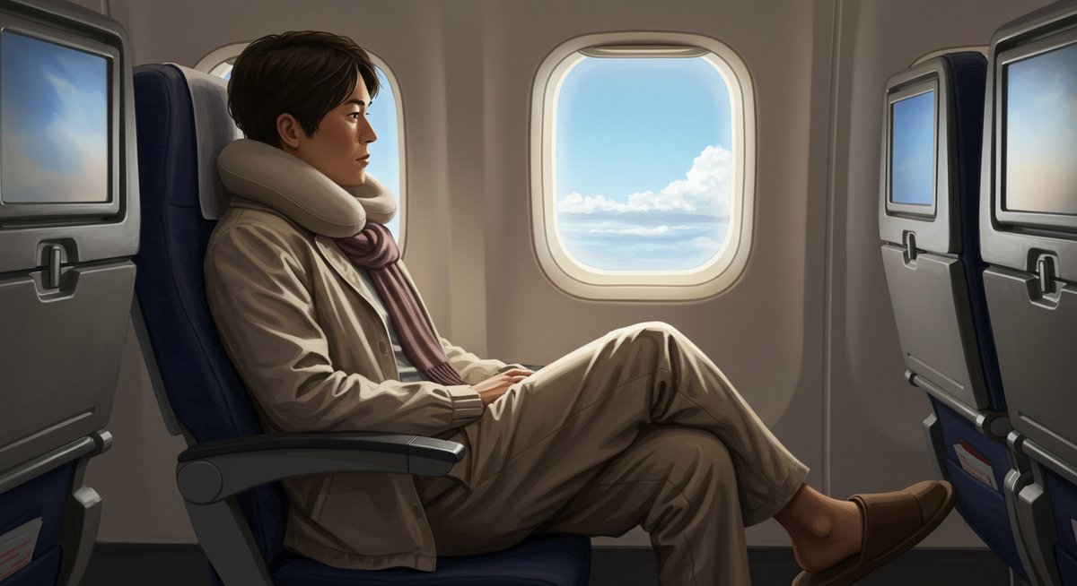 飛行機 服装 男