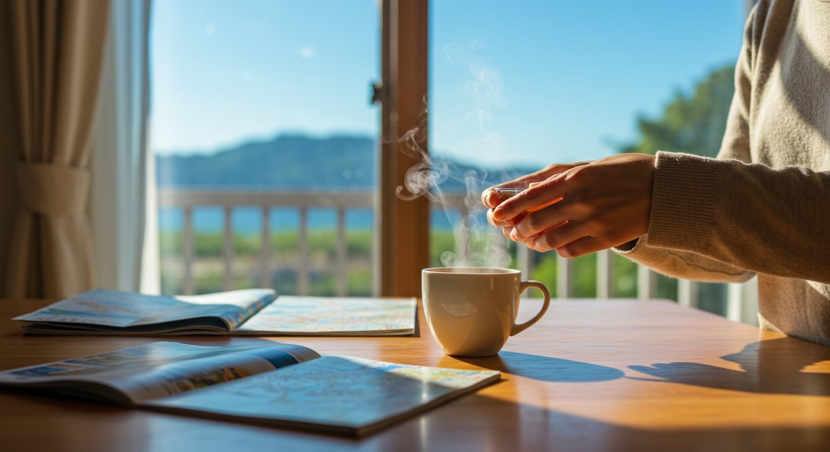 旅行後 燃え尽き