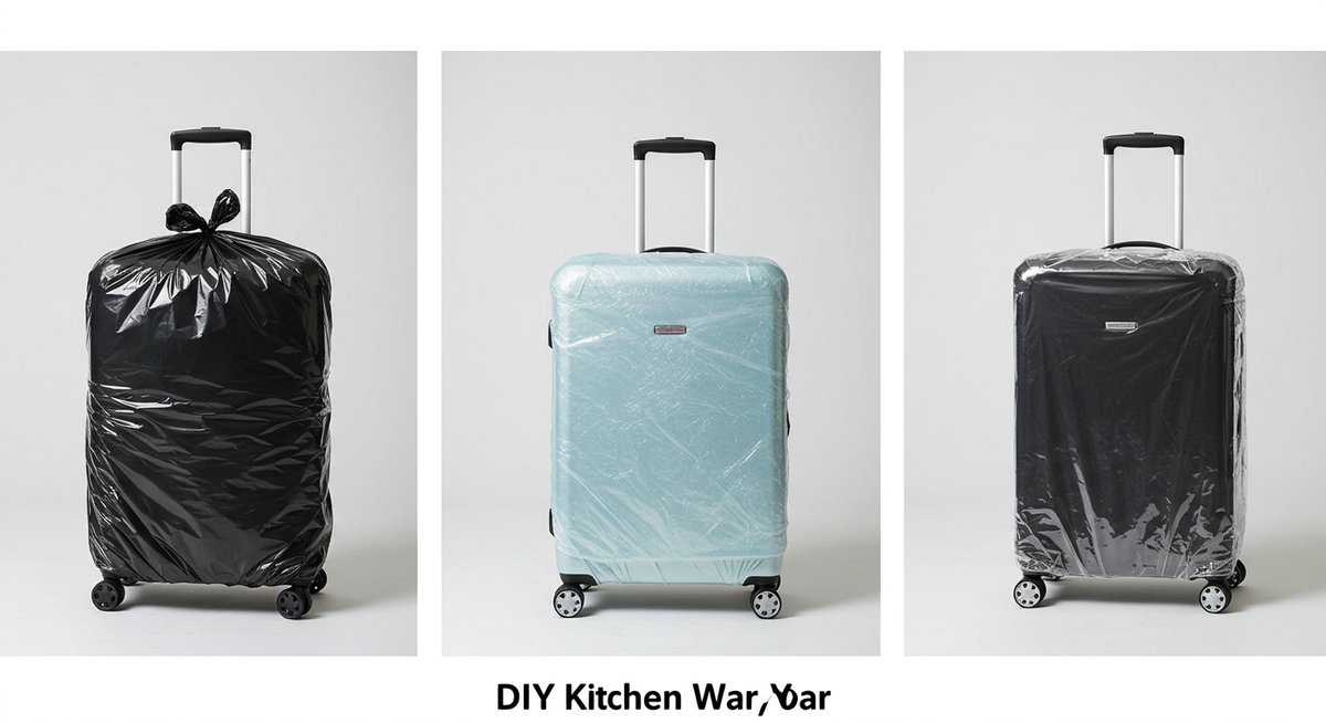 スーツケースカバー 代用