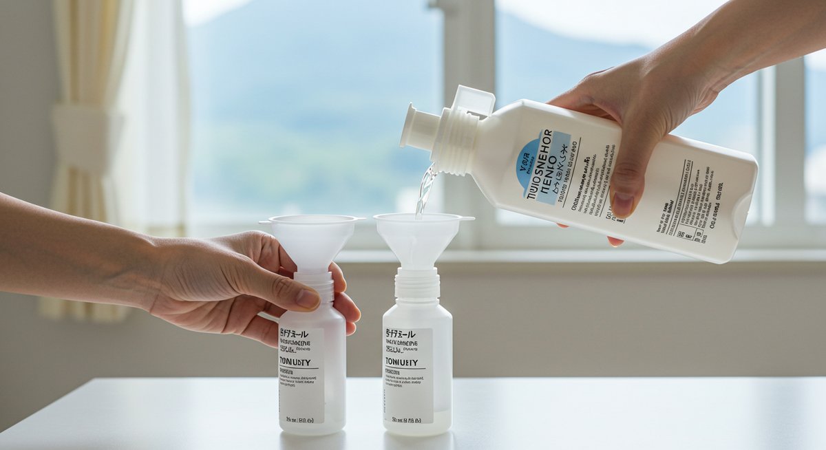 旅行 化粧水 小分け アイデア