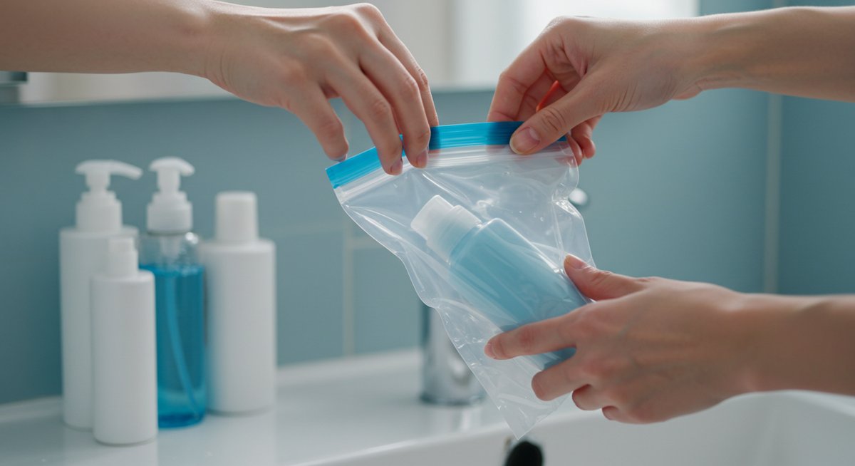 旅行 化粧品 小分け ラップ