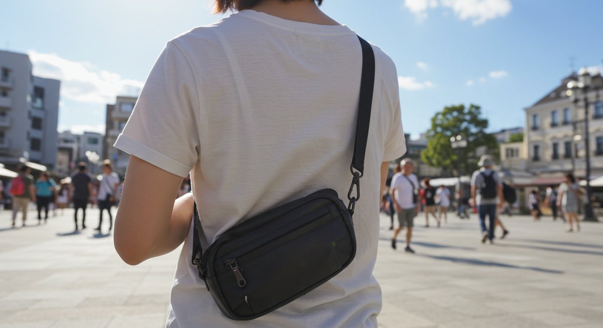 海外旅行 斜 めがけ 日本人