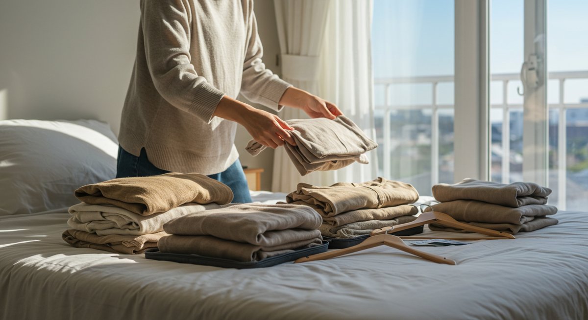 旅行 同じ服 彼女