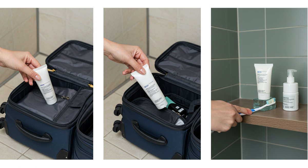 歯磨き粉 小分け アイデア